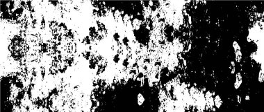 Çatlak, leke ve noktalarda kirli desenli tek renkli klasik yüzey. Karanlık korku tarzı arka planda eski bir duvar 