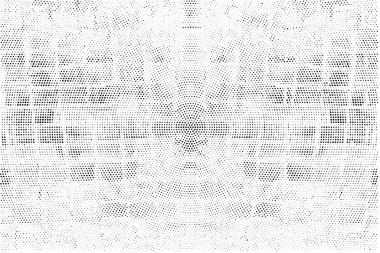 Çatlak, leke ve noktalarda kirli desenli tek renkli klasik yüzey. Karanlık korku tarzı arka planda eski bir duvar 