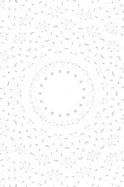 Çember geometrik şekilli kusursuz desen, mandala, vektör illüstrasyonu