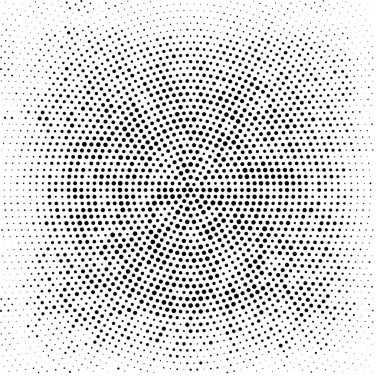 Yarım tonluk yuvarlak vektör dokusu. Geometrik soyut çember dokusu