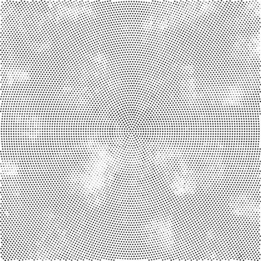 Grunge üst üste biniyor. Soyut siyah-beyaz vektör arkaplanı. Çatlaklarda, noktalarda, noktalarda kirli desenli tek renkli vintage yüzey.