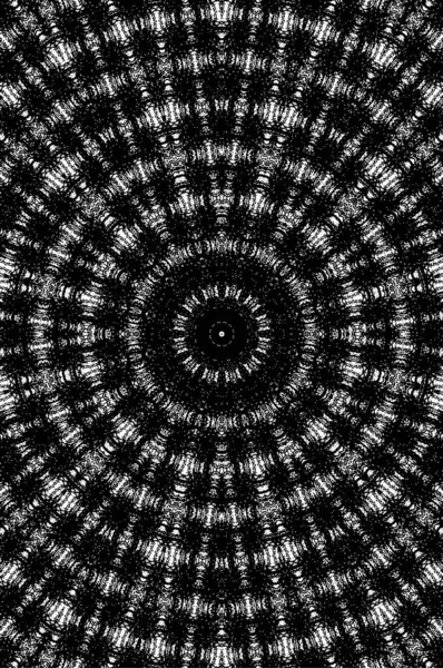 Latar Belakang Grunge Gelap Dengan Pola Kaleidoskop - Stok Vektor