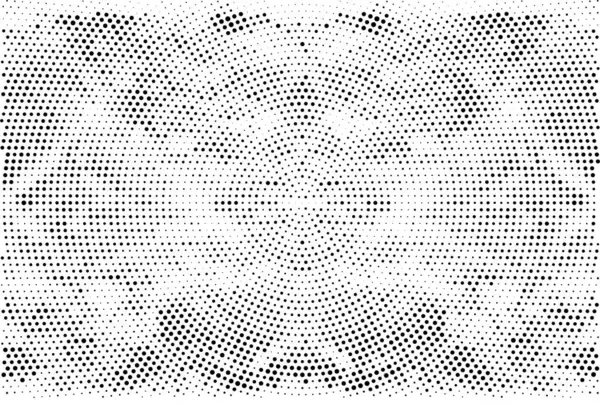 Noktalı soyut siyah beyaz arka plan. Geçmişe dönüş. vektör illüstrasyonu