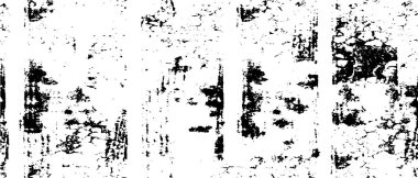 Sert, çizik, sıçramış grunge desenli fırça darbeleri. Dokuları üst üste koy. Siyah-beyaz boyanmış kağıt dokusu. Skeç grunge tasarımı. Poster, kapak, afiş, taklit, çıkartma düzeni için kullan