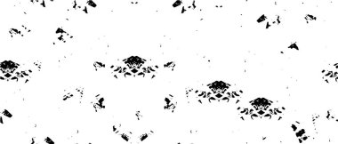 Sert, çizik, sıçramış grunge desenli fırça darbeleri. Dokuları üst üste koy. Siyah-beyaz boyanmış kağıt dokusu. Skeç grunge tasarımı. Poster, kapak, afiş, taklit, çıkartma düzeni için kullan