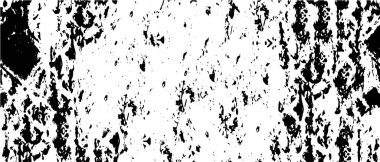 Çizikler, çizikler ve çizikler olan siyah beyaz bir arka plan. 