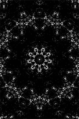 Çizikler, çizikler ve çizikler olan siyah beyaz bir arka plan. 