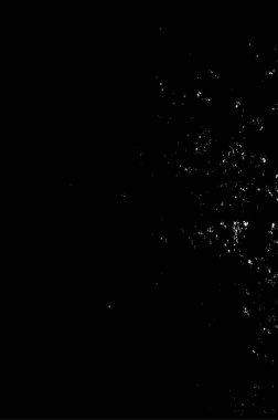 Çizikler, çizikler ve çizikler olan siyah beyaz bir arka plan. 