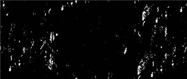 Siyah ve beyaz soyut arka plan. Çatlakların, tozun, lekelerin tek renkli dokusu. Yazdırma ve tasarım için desen