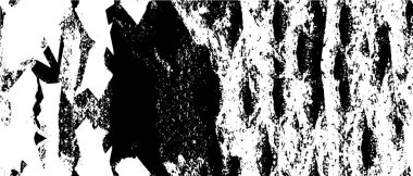 Siyah ve beyaz soyut arka plan. Çatlakların, tozun, lekelerin tek renkli dokusu. Yazdırma ve tasarım için desen