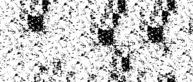 Siyah ve beyaz soyut arka plan. Çatlakların, tozun, lekelerin tek renkli dokusu. Yazdırma ve tasarım için desen