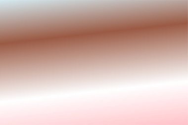 Baby Blue, Burnt Sienna, White, Rosewater renkleriyle renklendirilmiş soyut bulanık arkaplan. Yumuşak bulanık arkaplan. Grafik tasarım, afiş ve web için odaklanmış vektör illüstrasyon şablonu