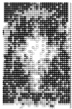 siyah ve beyaz soyut geometrik arkaplan