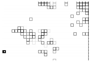 Kareli soyut geometrik desen. vektör illüstrasyonu.