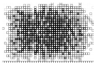 Kareli soyut geometrik desen. vektör illüstrasyonu.