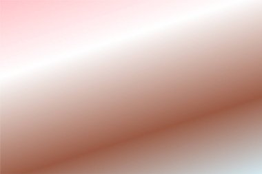Baby Blue, Burnt Sienna, White, Rosewater renkleriyle renklendirilmiş soyut bulanık arkaplan. Yumuşak bulanık arkaplan. Grafik tasarım, afiş ve web için odaklanmış vektör illüstrasyon şablonu