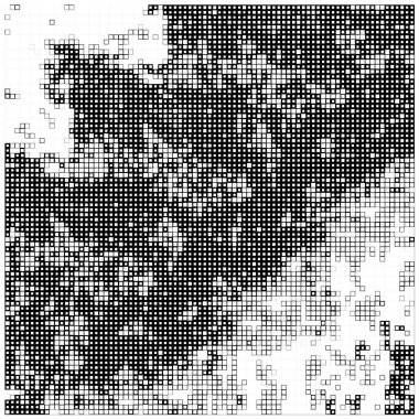 soyut siyah beyaz pikselli duvar kağıdı