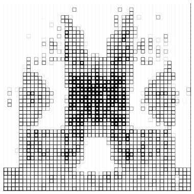 Kareli soyut geometrik desen. vektör illüstrasyonu.