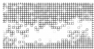 Kareli soyut geometrik desen. vektör illüstrasyonu.