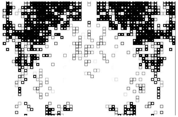 Schwarz Weiß Abstrakter Geometrischer Hintergrund — Stockvektor