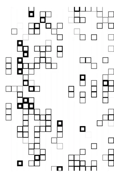 Zwart Wit Abstracte Geometrische Achtergrond — Stockvector