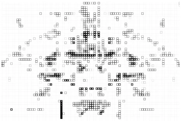 Αφηρημένη Γεωμετρική Απεικόνιση Τετράγωνα Μοτίβο — Διανυσματικό Αρχείο