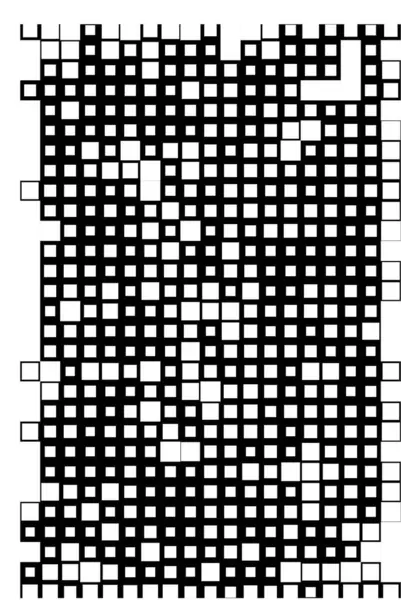 Ταπετσαρία Μικρά Pixels Επιφάνεια Ψηφιακά Τετράγωνα — Διανυσματικό Αρχείο