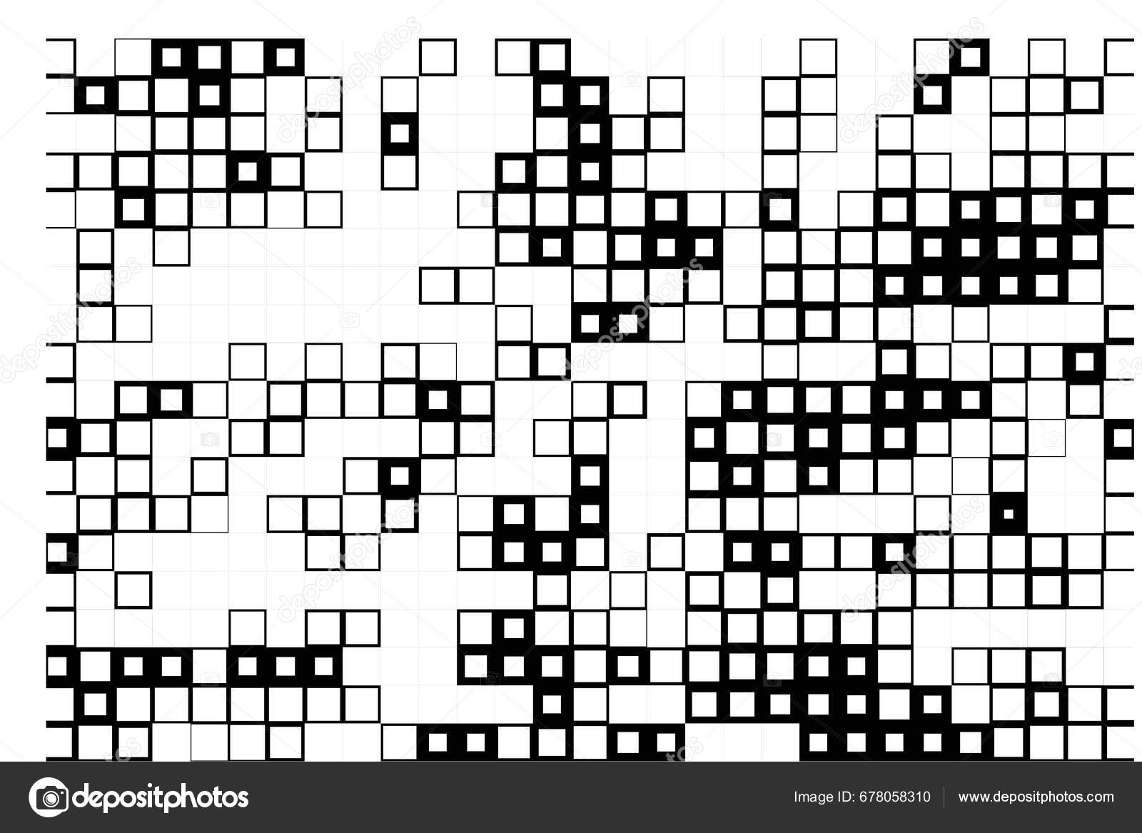 Black White Vector Illustration Stock Vector by ©Toluk 678058310