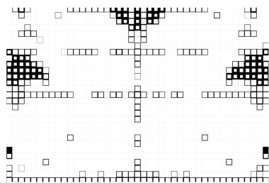 piksel tek renkli geometrik mozaik arkaplan