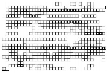 piksel tek renkli geometrik mozaik arkaplan