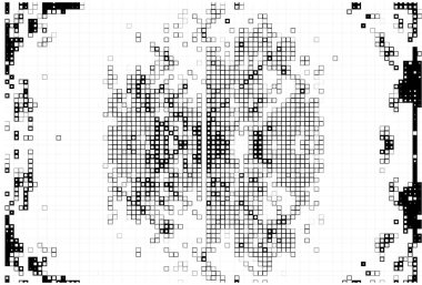 piksel tek renkli geometrik mozaik arkaplan