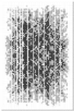 Dijital kareli soyut yüzey. Pikselli duvar kağıdı