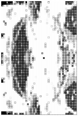 Grunge 'un arka planı. siyah ve beyaz doku.