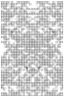 piksel tek renkli geometrik mozaik arkaplan
