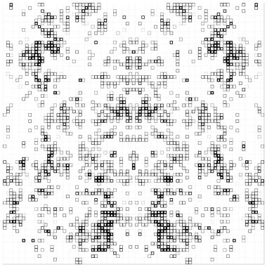 Piksel mürekkepli şablon. soyut siyah beyaz arkaplan