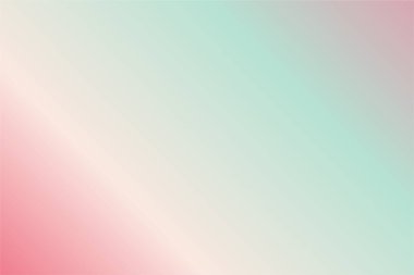 Sıcak Pembe Krema Naneli Gül suyu soyut arka plan. Renkli duvar kağıdı, vektör illüstrasyonu