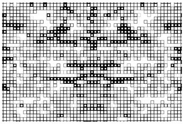 Soyut arkaplan. Monokrom dokusu. Dekoratif siyah beyaz desen.