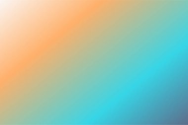 Krem Tangerine Turkuaz Mavi Gri soyut arka plan. Renkli duvar kağıdı, vektör illüstrasyonu