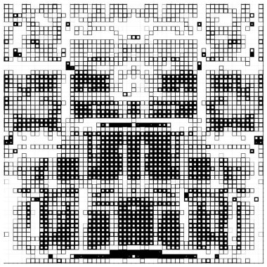 siyah ve beyaz vektör çizimi