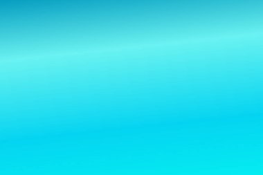Aqua, Turkuaz, Cyan, Blue Grotto renkleriyle renkli soyut bulanık gradyan. Yumuşak bulanık arkaplan. Grafik tasarım, afiş ve web için odaklanmış vektör illüstrasyon şablonu