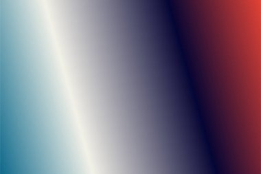 Mavi Grotto, Fildişi, Koyu Mavi, Cinnabar renkleriyle renkli soyut bulanık arkaplan. Yumuşak bulanık arkaplan. Grafik tasarım, afiş ve web için odaklanmış vektör illüstrasyon şablonu