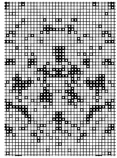 Texture Grunge Astratta Carta Parati Pixel Bianco Nero — Vettoriale Stock