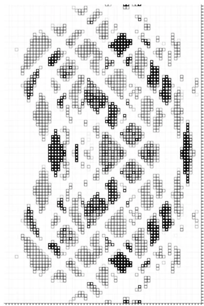 Fond Abstrait Avec Pixels Papier Peint Noir Blanc — Image vectorielle