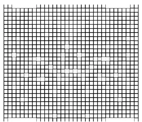 正方形パターンによる抽象的な幾何学的イラスト — ストックベクタ