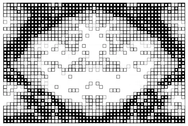 Abstracte Achtergrond Monochrome Textuur Zwart Wit Lijnen Wit — Stockvector