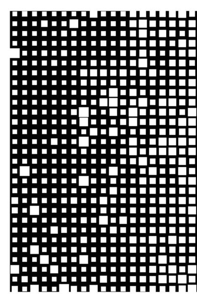 抽象的背景 几何黑白相间 — 图库矢量图片