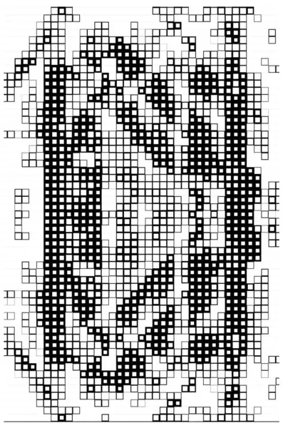 Πρότυπο Ψηφιακά Τετράγωνα Φόντο Μικρών Εικονοστοιχείων — Διανυσματικό Αρχείο