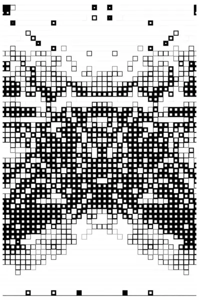Fondo Abstracto Textura Monocromática Patrón Decorativo Blanco Negro — Archivo Imágenes Vectoriales