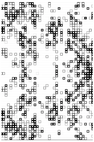 半色调黑白几何图案 — 图库矢量图片