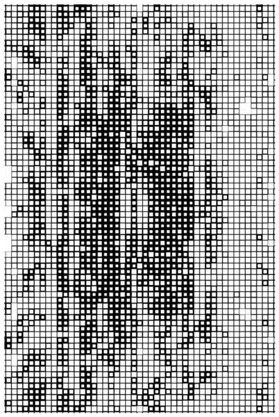 Schwarz Weiß Abstraktes Geometrisches Muster — Stockvektor